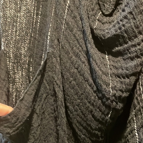 IGOR Dobranic Delicate Knitwear Criss Cross Sweater Tunic Asymmetrical Luscious - Picture 3 of 14